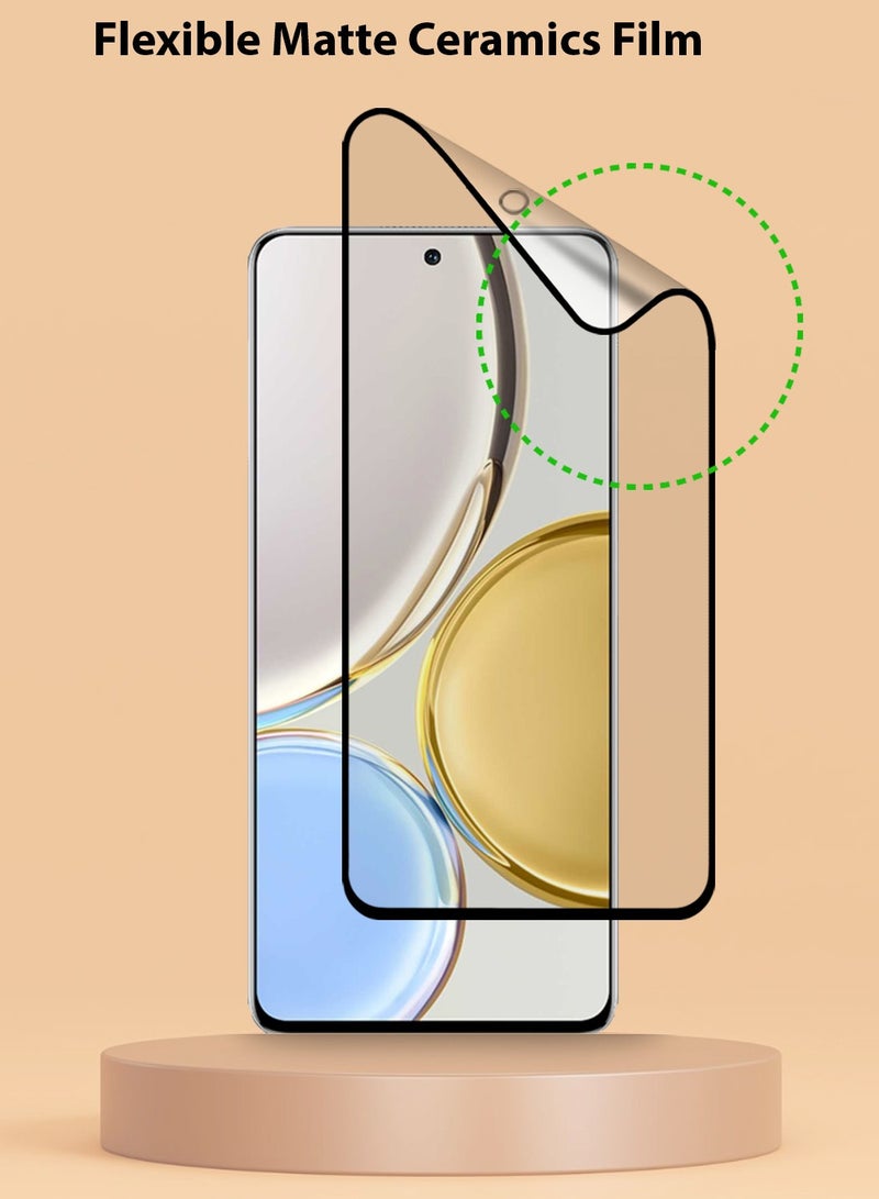 Techie واقي شاشة سيراميكي غير لامع 9D لهاتف Honor X9 - Image 4