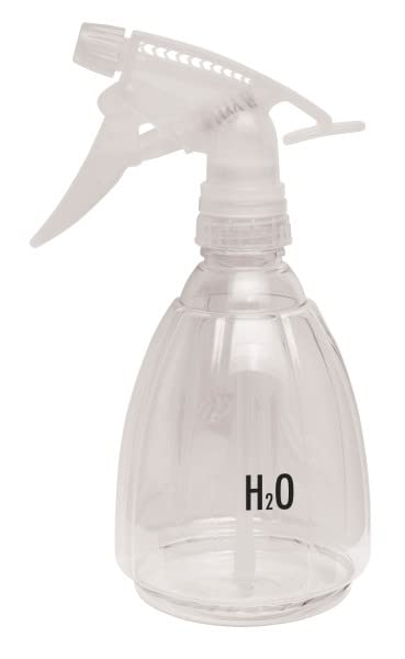 Diane Spray Bottle 16oz 1ea Clear H2O Printed on Bottle