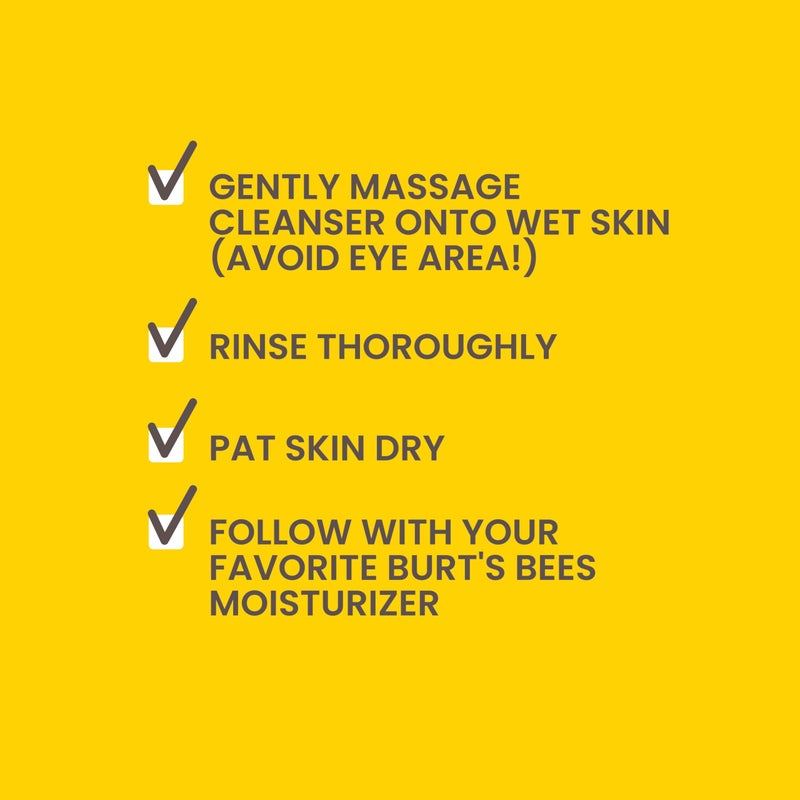 Burt's Bees Nourishing Cleansing Oil With Coconut and Argan Oils, Cleansing Face Oil for Normal to Dry Skin, College Back to School Dorm Essentials, Natural Origin Skin Care, 6 fl. oz. Bottle - Image 5
