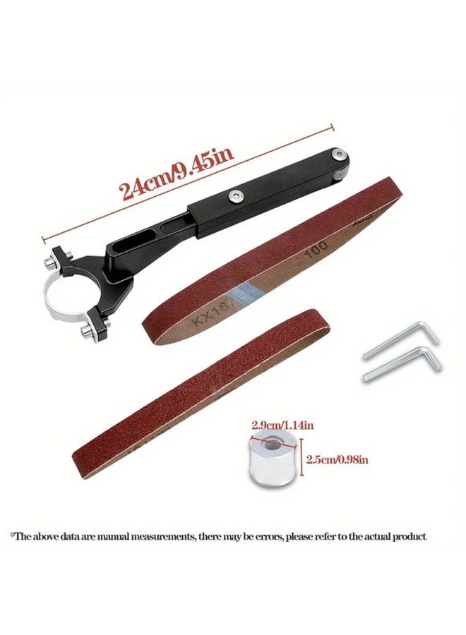 Angle Grinder Sanding Attachment For Rust Removal Polishing Smoothing Tool Durable Steel Easy Install 100 115 125 Models - Image 2