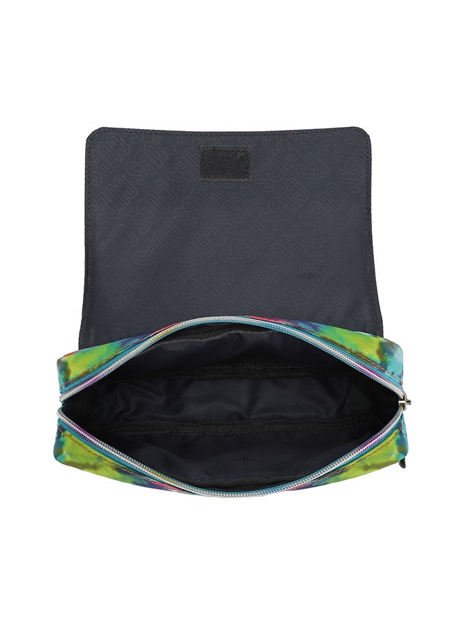 CUBS Tie Dyed Waterproof pencil case pouch with flap/zip closure - Image 4