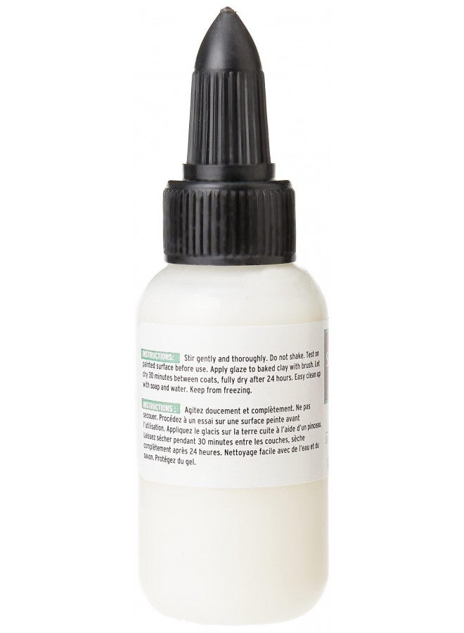 Polyform Sculpey® Satin Glaze, Non Toxic, 1 fl oz. bottle with precise flow twist cap. Will add a satin finish to your baked polymer oven-bake clay creations!  - Image 4