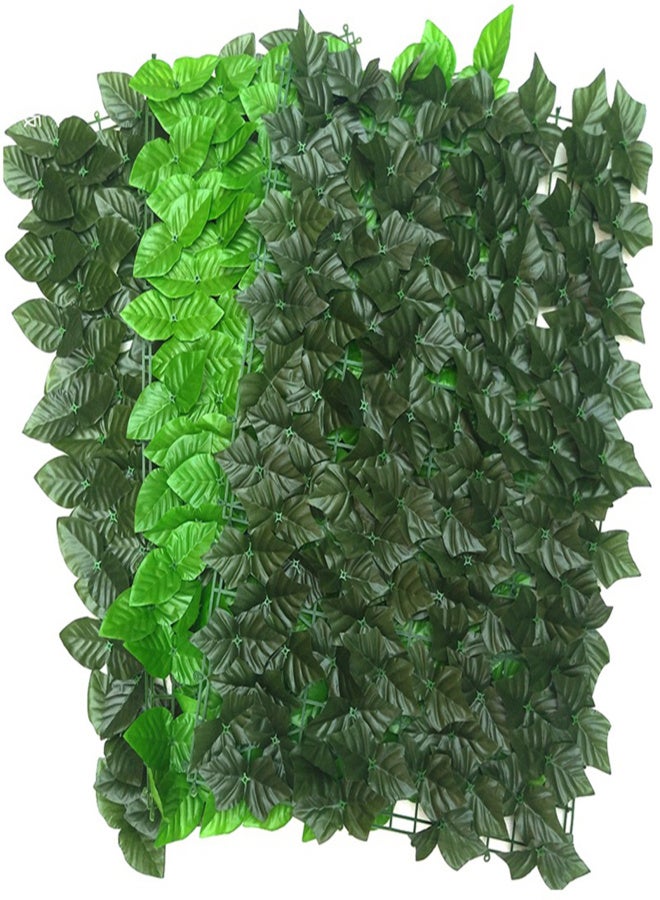 Artificial Fence Fence Net Artificial Fence Leaf Artificial Balcony Garden Fence Green Leaf Decorative Rattan Fake Plant - Image 2