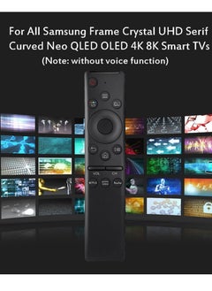 Generic Remote Control for All Samsung Frame Crystal UHD LED Neo QLED OLED 4K 8K Curved Smart TVs with 3 Shortcut Buttons Netflix Prime Video Hulu [No Voice Function]  - Image 5