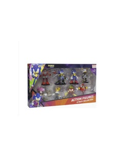 SONIC Sonic Articulated Action Figures 8 Pack Deluxe Box 