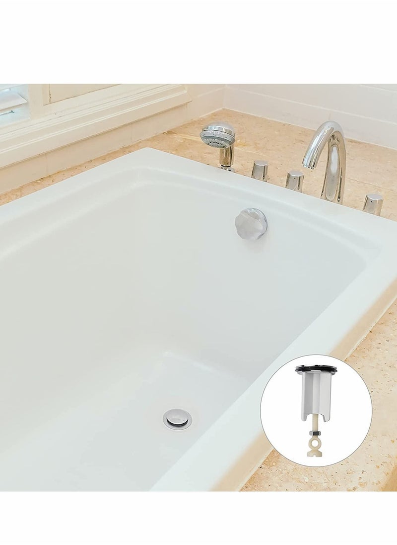 Y&D - Pop Up Sink Plug, Universal Drain Filter, 40 mm Height Adjustable Pop-up Plug - Image 1