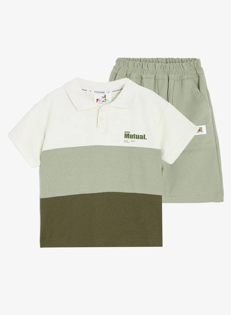 بنياتا طقم علوي قصير