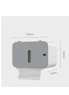 Generic Versatile Wall-Mounted Paper & Tissue Dispenser with Automatic Sensor and USB Recharge – Ideal for Bathrooms, Kitchens, and Living Areas  - Image 5
