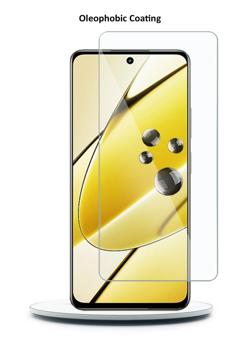 Wtech Realme 11 5G 2023 9H 2.5D Tempered Glass Screen Protector (MSG9CN) - Clear - Image 3