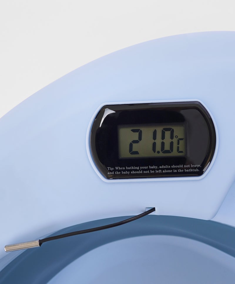 Fab N Funky Baby Bath Tub With Temperature Control - Blue - Image 3