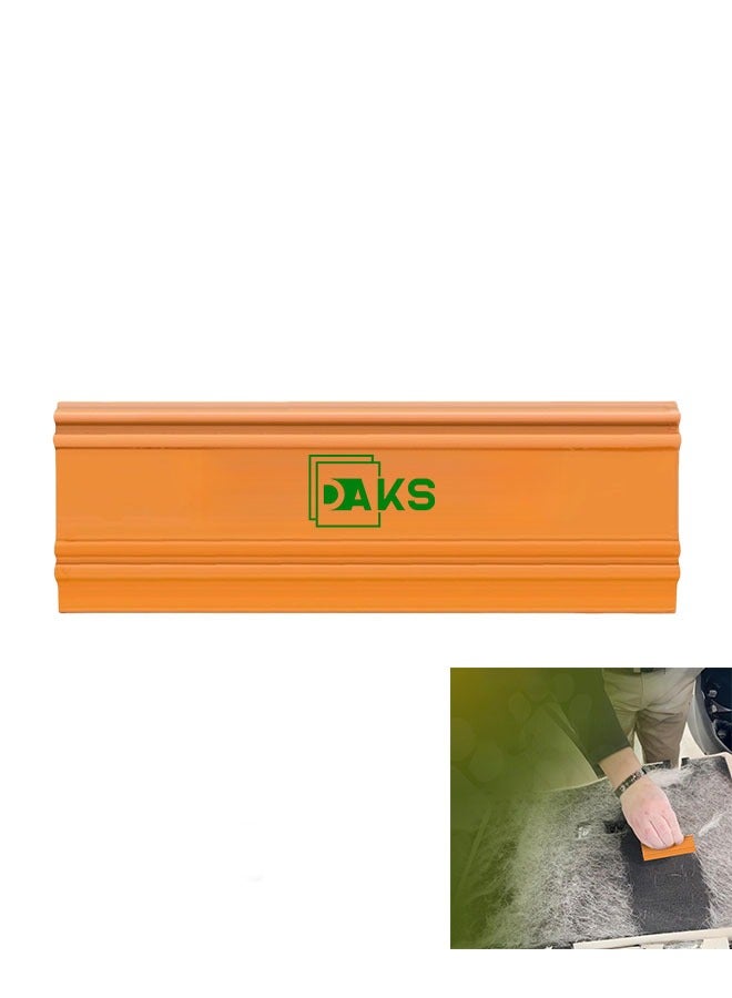 DAKS Reusable Carpet Lint Remover – Handheld Pet Hair Scraper for Rugs and Upholstery – Manual Reusable Tool for Deep Cleaning without Power - Image 1