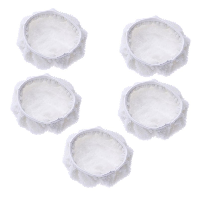 10Pcs Wool Polishing Pads Wax Applicator For Car Detailing Marble Buffing - Image 5