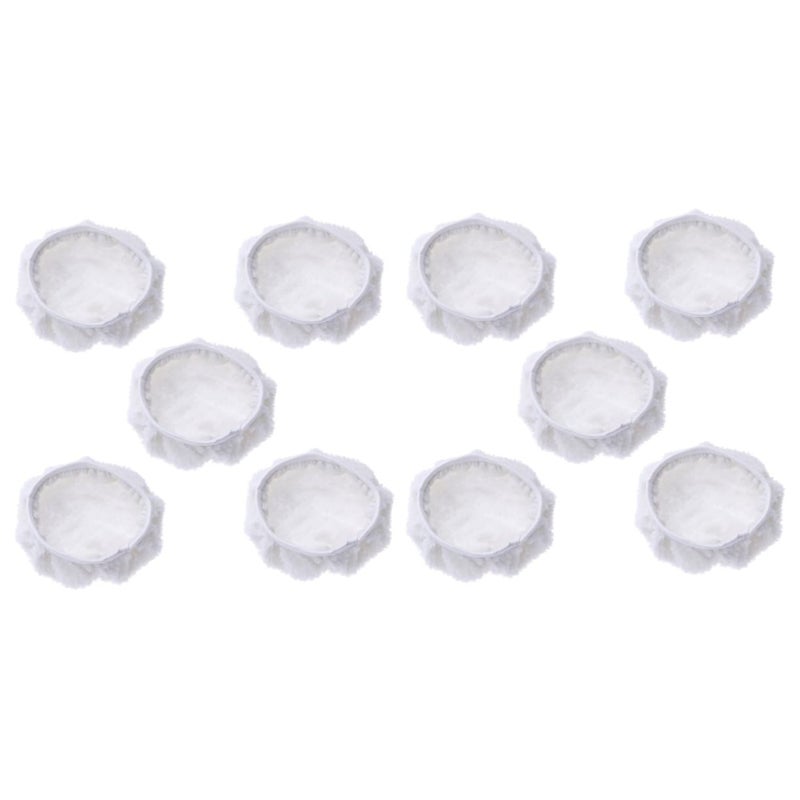 10Pcs Wool Polishing Pads Wax Applicator For Car Detailing Marble Buffing - Image 2