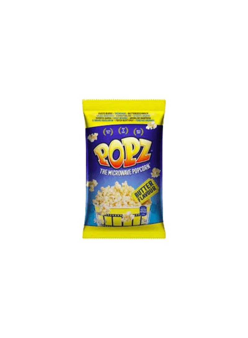Popz Butter Microwave Popcorn 85g