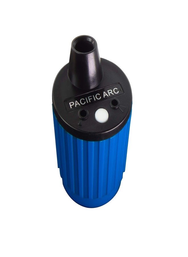 Pacific Arc Hand Held Rotary Lead Pointer with Sharp and Blunt Settings and Lead Cleaner, Blue - Image 1