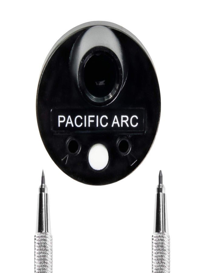 Pacific Arc Hand Held Rotary Lead Pointer with Sharp and Blunt Settings and Lead Cleaner, Blue - Image 3