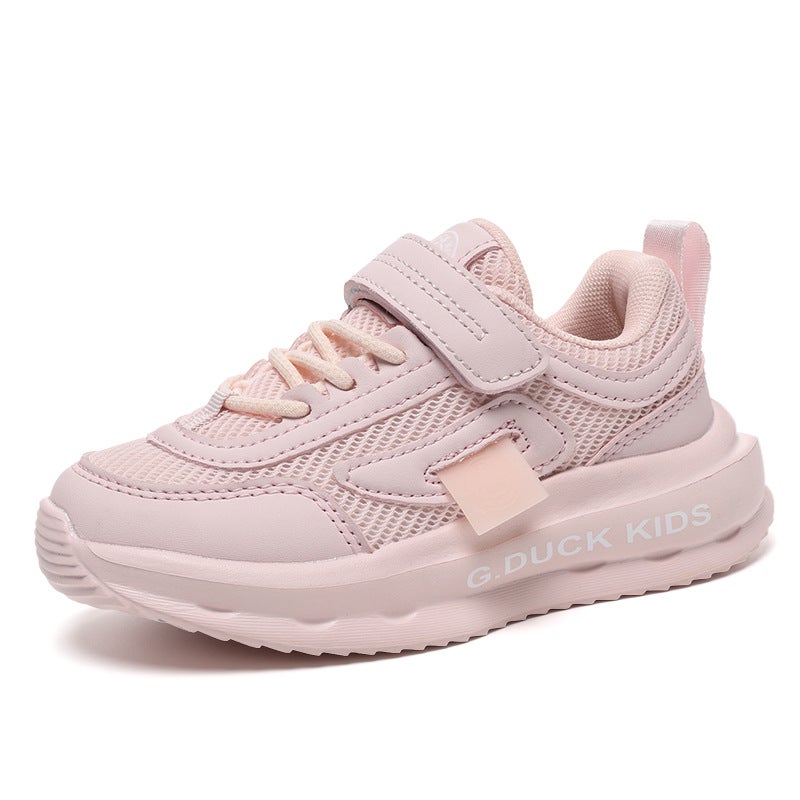 Brand Boys And Girls Sports Shoes For Boys And Girls 2025 Spring And Boys And Girls Running Shoes Breathable Mesh Running Shoes - Image 1