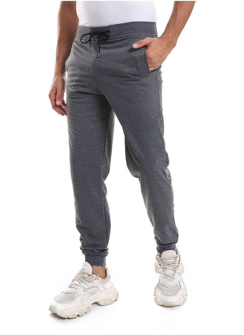 Caesar - Casual Plain Sweatpants - Image 1