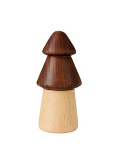 Thoraya Pine Tree Toothpick Holder Decorative Small Exquisite Wood Cute Toothpick Dispenser Container for Home Kitchen Restaurant  - Image 1