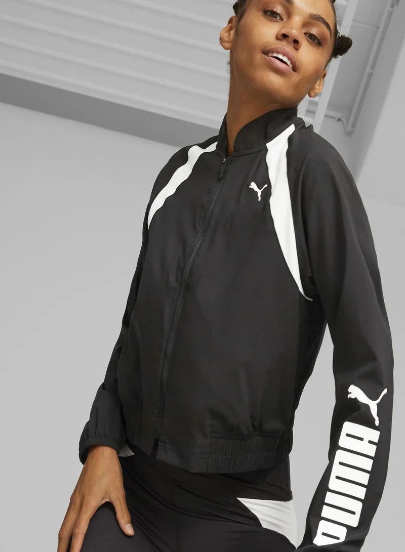 PUMA Fashion Fit Woven Track Jacket