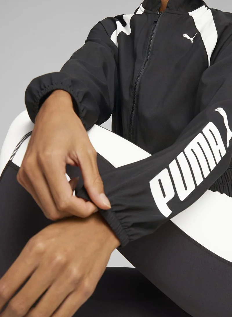 PUMA Fashion Fit Woven Track Jacket