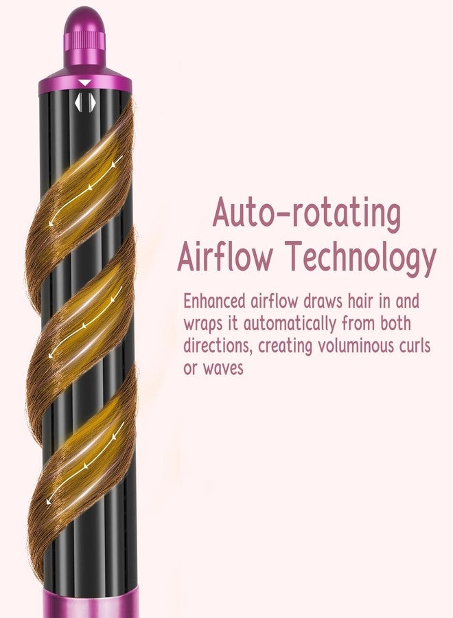 ZEPHBLOW Long Barrel for Dyson Airwrap, Long Hair Curling Roller Barrels Compatible with Airwrap HS01/05, Self-Curling Replacement Attachment for Part No.971889-05, Rose - Image 3