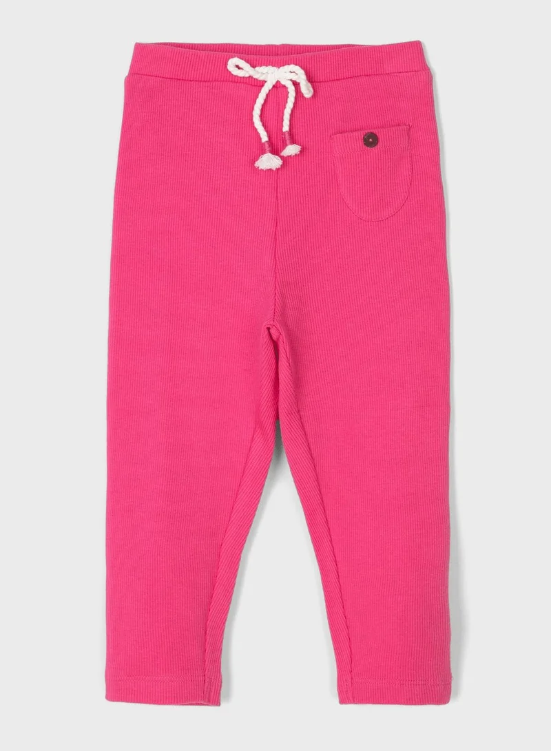 ZIDDY Infant Tie Waist Legging