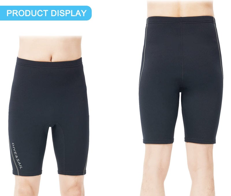 DIVE & SAIL Wetsuit Shorts Pants Men 1.5mm Neoprene Shorts for Swimming Surfing Snorkeling Diving 3XL Size - Image 4