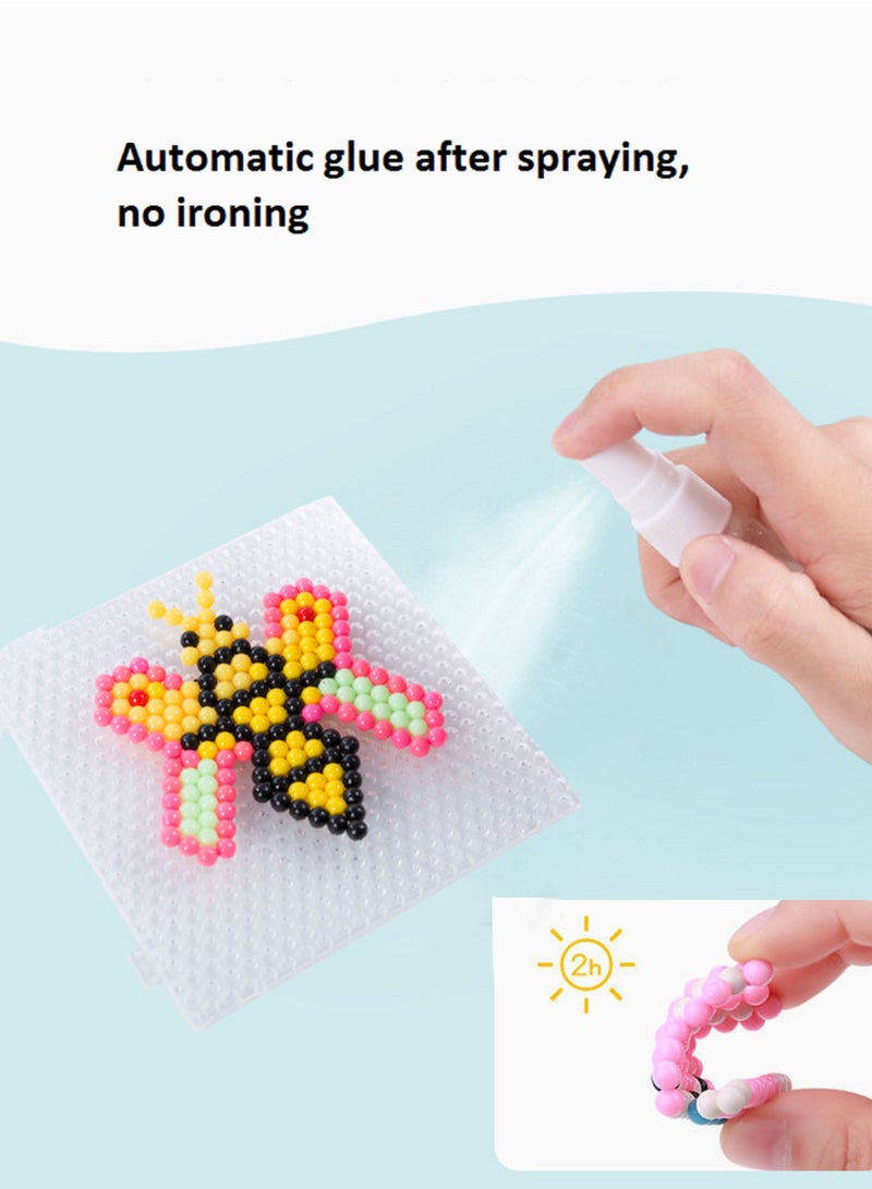 Beauenty 2400-Piece Water Spray Magic Bead 4.5MM 3D Puzzle Toys for Beginners Brain Games - Image 4