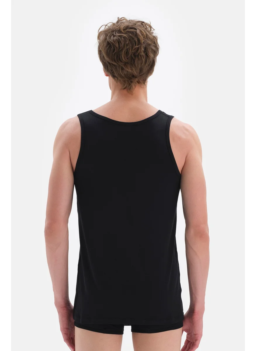 داجي Tanktop U-neck Cotton Blend Slim Fit Underwear