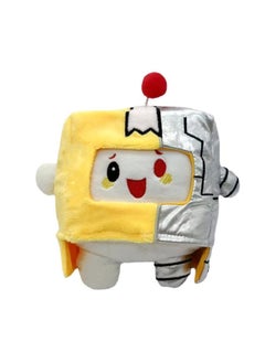 Generic 20CM mechanical white fat man plush toy lankybox paper box doll soft plush doll boy girl birthday gift  - Image 1