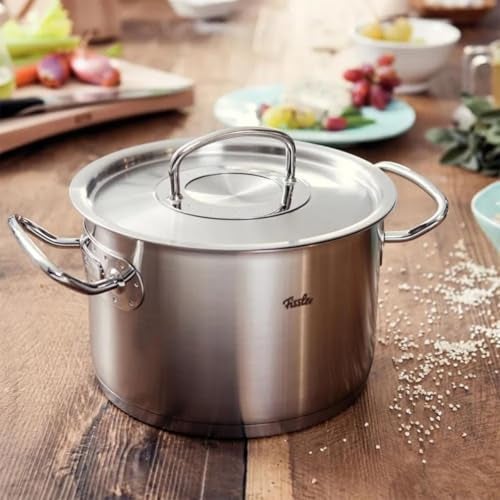 Fissler Original-Profi Collection Stainless Steel 2.2 Quart Stock Pot with Metal Lid - Image 2