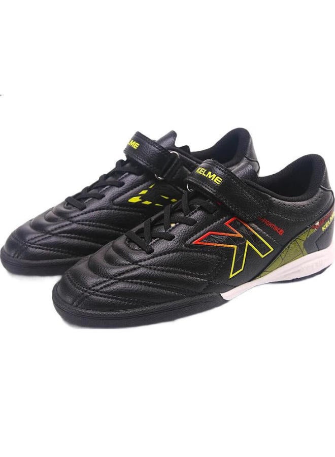 KELME Youth Tf Turf Soccer Cleats, Competition Student Non-Slip Wear-Resistant Football Boots For Men, Black, Size 31 - Image 3