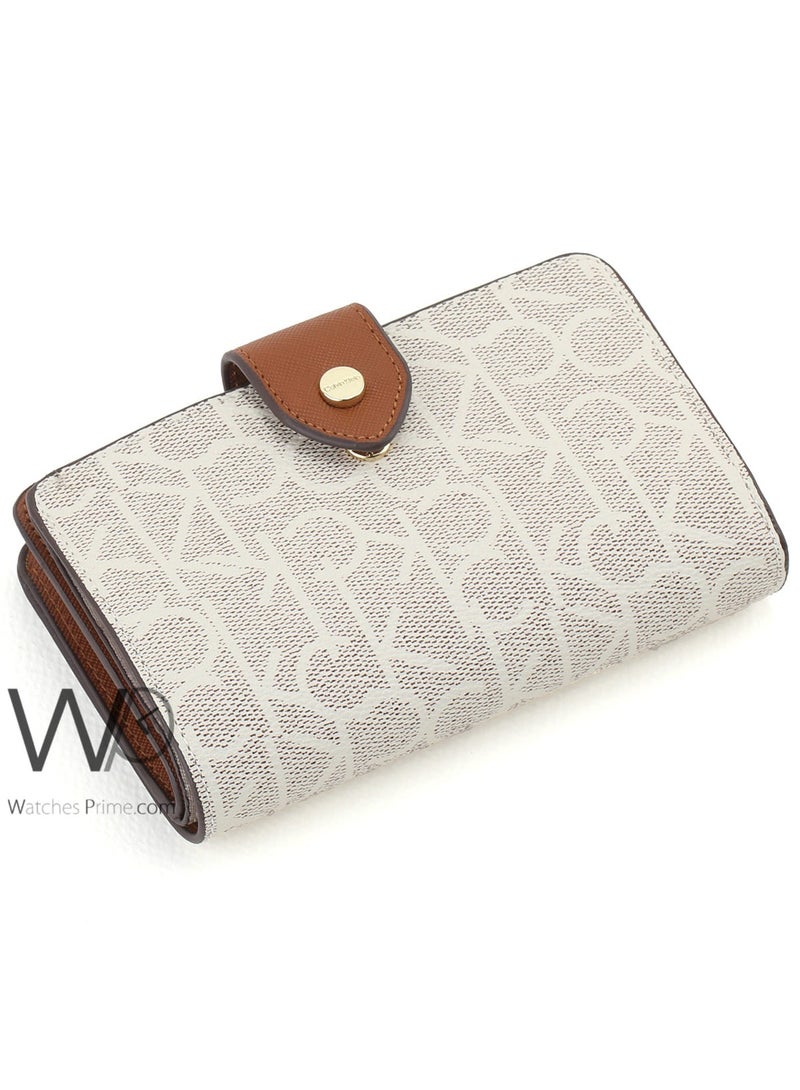 Calvin Klein Jeans CK Calvin Klein Women Leather Wallet in White color - Image 2