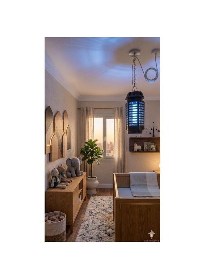 HK-1109 Electric Mosquito and Insect Killer with Double Power and UV Attractant for Getting Rid of Mosquitoes, Flies, and Gnats – Ideal for Home, Gardens, and Camping - Image 3