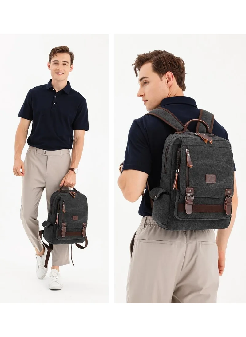 C Active Large Men's Backpack Canvas Fabric 1303