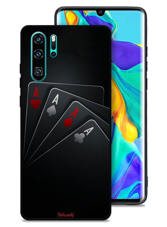 Tolwak Huawei P30 Pro Protective Case Cover Cards A  - Image 1