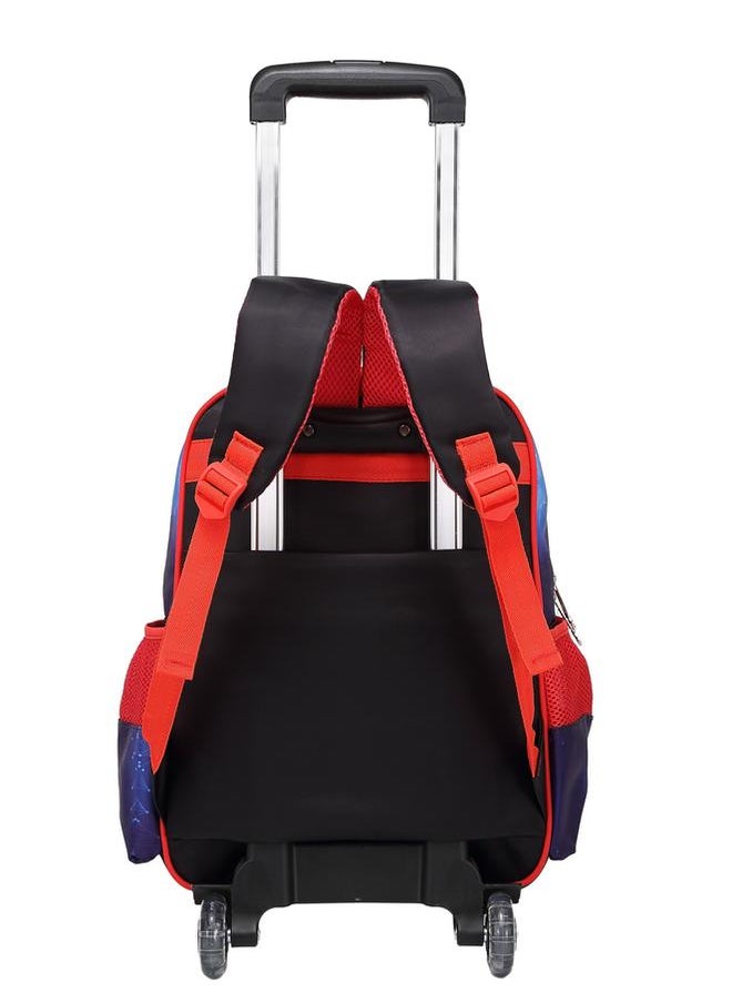Stargold - Baby Backpack 3Pcs For Baby Boys 1 lunch 1 Pencil Box And 1 Bag With Adjustable Strap For School 2 Wheels 16 Inch - Image 1