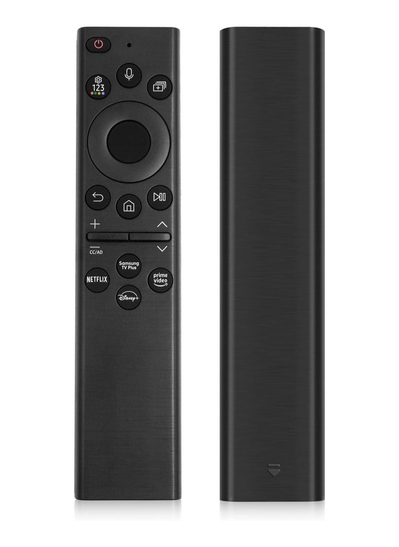 Voice Remote Control Replacement for Samsung Smart TV (No Solar), Compatible with Most 2018 to 2022 Smasung Crystal UHD QLED The Frame QLED 4K 8K Smart TVs(BN59-01385A/BN59-01385B)