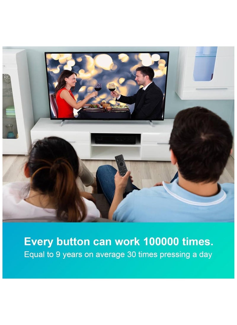Voice Remote Control Replacement for Samsung Smart TV (No Solar), Compatible with Most 2018 to 2022 Smasung Crystal UHD QLED The Frame QLED 4K 8K Smart TVs(BN59-01385A/BN59-01385B)