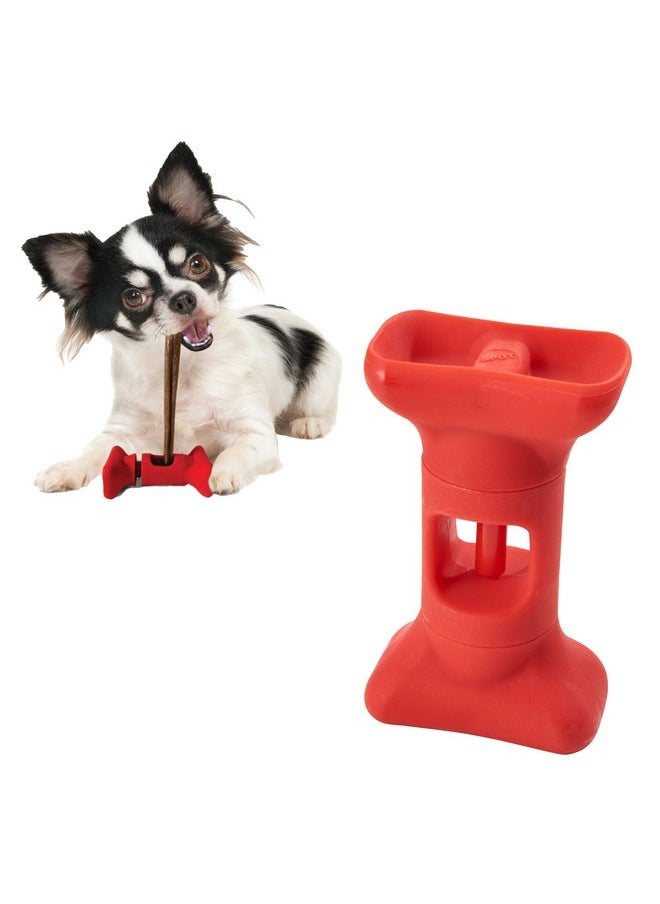 spot SPOT Treat Holder- Safety Device Bully Stick Holder & Yak Cheese Holder for Small and Medium Dogs, to Help Prevent Choking, 4.5in  - Image 1