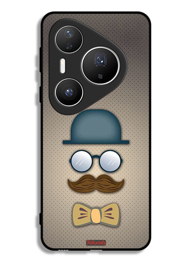 Tolwak Huawei Pura 80 Pro Protective Case Cover ManS Head Art - Image 1