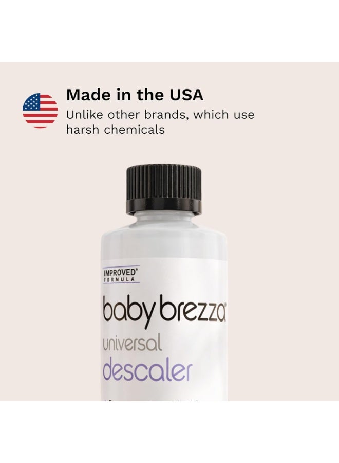 Baby Brezza Descaler 8 oz. Made in USA. Universal Descaling Solution for Baby Brezza and other baby appliances. Removes mineral build-up and extends your machineâ€™s lifespan - Packaging May Vary - Image 5