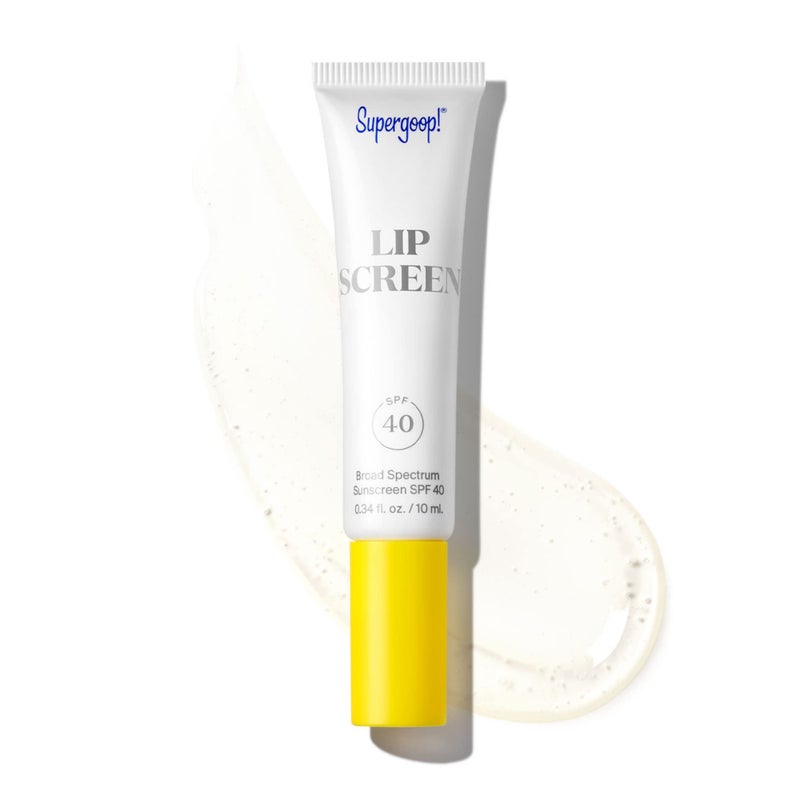 Supergoop! Lipscreen Shine SPF 40, 0.34 fl oz - Water-Resistant Clear Lip Gloss - Broad Spectrum SPF Lip Balm with Grape Seed Extract, Sunflower Seed Oil & Kelp Extract - Non-Sticky Formula - Image 1