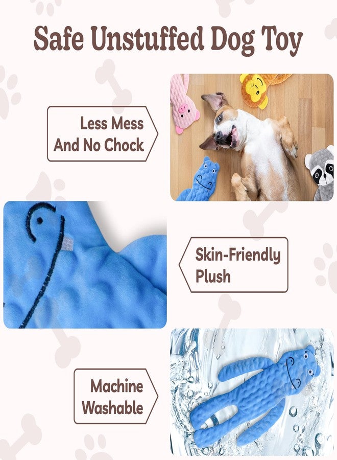 SHARLOVY No Stuffing Dog Toys 5 Pack, Crinkle Interactive Dogs Toy for Boredom, Puppy Toys for Teething to Keep Them Busy, Cute Squeaky Dogs Toy for Small, Medium, and Large Breed - Image 5