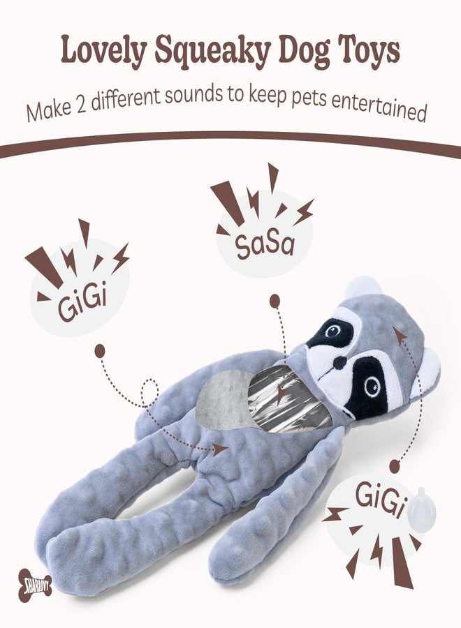 SHARLOVY No Stuffing Dog Toys 5 Pack, Crinkle Interactive Dogs Toy for Boredom, Puppy Toys for Teething to Keep Them Busy, Cute Squeaky Dogs Toy for Small, Medium, and Large Breed - Image 3