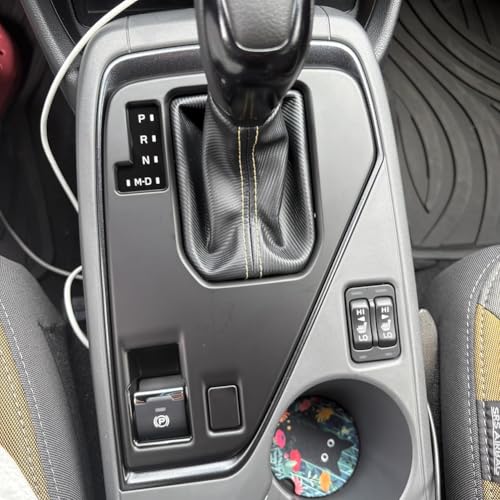Kolya Interior Center Console Gear Shift Panel Cover Trim for Subaru Crosstrek Impreza Accessories 2023 2024 2025 (Matte Black) - Image 3