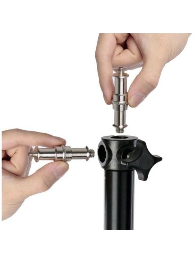 Impact حامل إضاءة ثقيل الوزن مع وسادة هوائية (أسود، 9.5') - Image 5