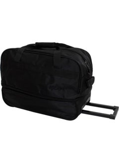 ESCAPE 203 Black Large Size Bellows Wheeled Travel Bag  - Image 4
