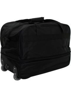 ESCAPE 203 Black Large Size Bellows Wheeled Travel Bag  - Image 3
